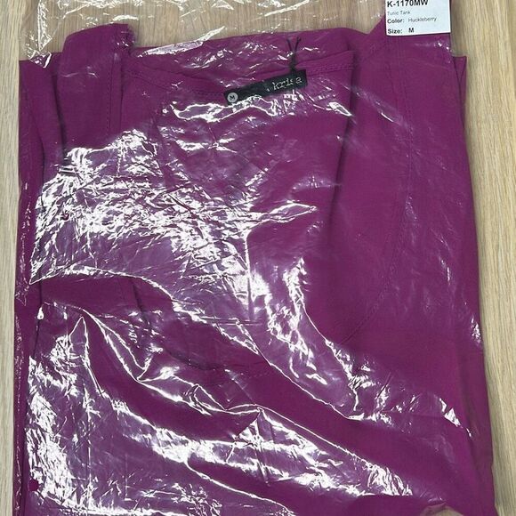Krisa Tunic Tank Top in Huckleberry Purple NWT Size Medium - Picture 5 of 6